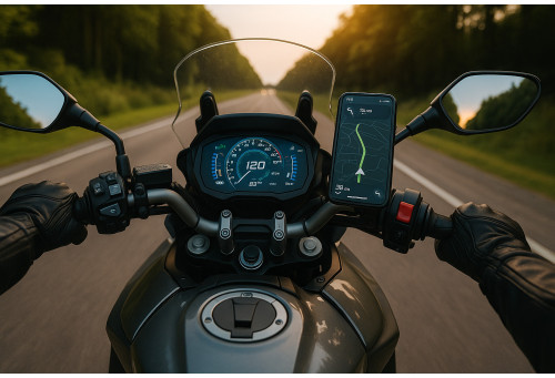 Moto connectée en 2025 : technologies, sécurité & smart riding